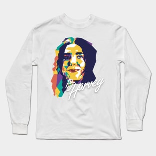 PJ Harvey Pop Art Tribute T Long Sleeve T-Shirt